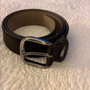 Suede Hugo boss belt